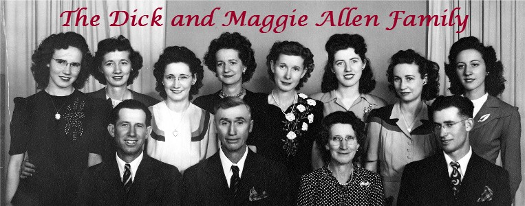 The Dick and Maggie Allen Family