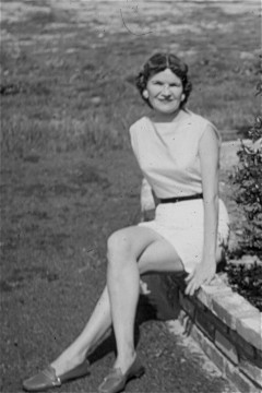 Peggy in 1959 at home