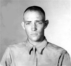 Jack in Marine Corps Basic Training at Parris Island, South Carolina, in 1938