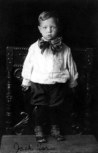 Jack Horn at 3 years old in 1920