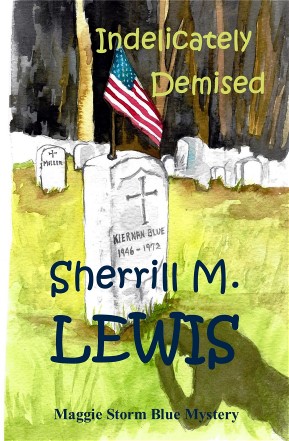 Front cover of Indelicately Demised by Sherrill M. Lewis